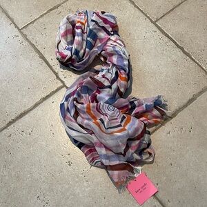 NWT Kate Spade oblong scarf